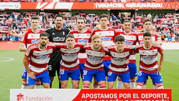 28/04/24 PARTIDO PRIMERA DIVISION 
GRANADA CF - CA OSASUNA 
ONCE FORMACION 