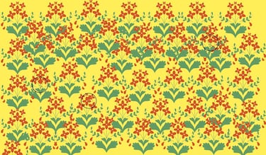 Reto visual: ¿Puedes encontrar las tres rosas escondidas entre las flores?