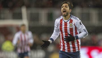 Foto de acci&oacute;n durante el partido Toronto (CAN) vs Chivas (MEX), Correspondiente al partido de ida de la Final de la Liga de Campeones CONCACAF Scotiabank 2018, en el Estadio BMO Field, Toronto.