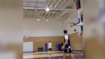 El último truco del ilusionista Campazzo: vean su último gesto dedicado a McGregor