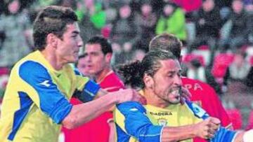 <b>GRAN ESTRENO. </b>Juanma Delgado se estrenó como futbolista amarillo el pasado domingo y aportó un gol en la victoria de su equipo.
