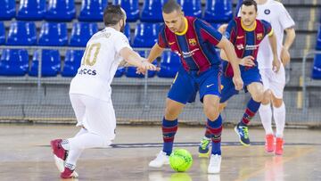 Triunfo agónico del Barça ante el ACCS de Ricardinho y Ortiz