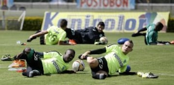 El equipo verdolaga se entrena para afrontar su primer reto como lo es enfrentar al Deportivo Cali por la Superliga. 