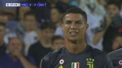 Cristiano Ronaldo se marcha llorando de Mestalla de impotencia.