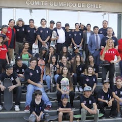 La Roja del skateboarding
tuvo su presentación estelar