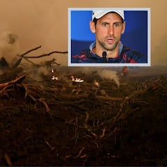 Djokovic no descarta que "se retrase" el Open de Australia debido a los incendios