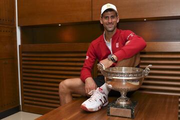 Djokovic consiguió su primer título de Roland Garros en 2016. El único que se le resistía de los grand slams.