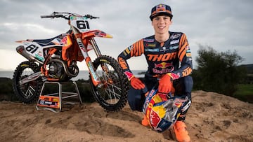 Jorge Prado con su KTM de MXGP.