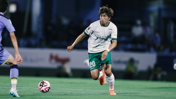 Club: Tokyo Verdy | Velocidad máxima: 37,1 km/h.