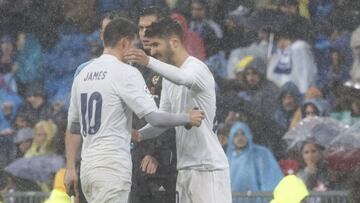 La lesión de Asensio acercaría a James al Real Madrid
