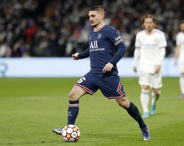 Marco Verratti (PSG): 1.200.000 euros por mes