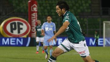 El jugador de Santiago Wanderers , Franz Schultz, 