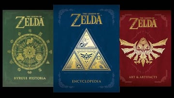 The Legend of Zelda: Hyrule Historia, Enciclopedia y Arte y Artefactos.