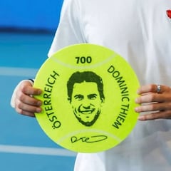 Redondo y de fieltro, Austria crea un sello en honor a Thiem