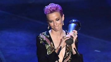 El activista y futbolista estadounidense, Megan Rapinoe, volvi&oacute; a dar un inspirador mensaje en la premiaci&oacute;n de los premios The Best, ahora sobre el racismo.