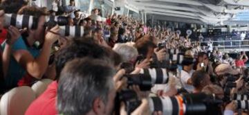 Las imágenes de la presentación de Ancelotti