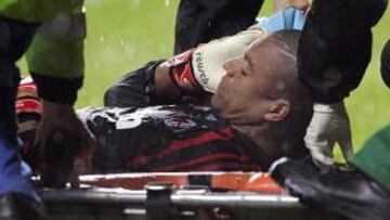 <b>EXAGERACIÓN.</b> Dida exageró la agresión surfrida por parte de un aficionado del Celtic de Galsgow.