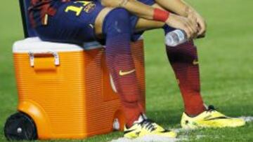 Neymar y Jordi Alba, lesionados, dicen adiós a la temporada