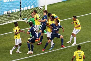 Colombia perdió en el primer partido ante Japón en Rusia 2018. Más de 25 mil colombianos apoyaron en Saransk