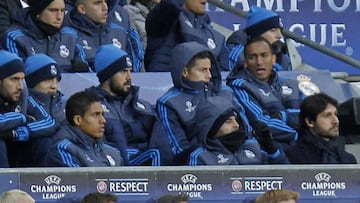 James fue suplente en el Etihad.