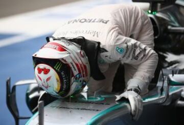 El 23 de agosto de 2015 Lewis Hamilton se proclama vencedor en el GP de Bélgica, será su sexta victoria de la temporada