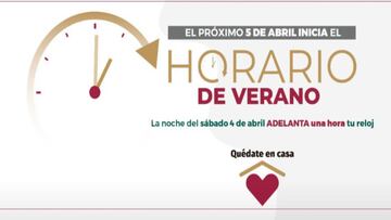 Cambio de hora en México: ¿Cuándo comienza el horario de verano?