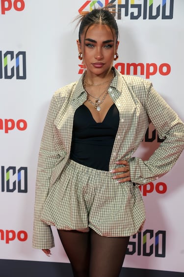 Esty CG asiste al concierto de Manuel Turizo en una nueva edición de LOS40 Básico en el Teatro Eslava.