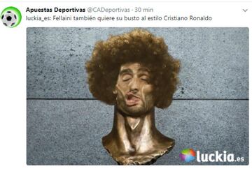 Fellaini protagonista de los memes del Real Madrid-United
