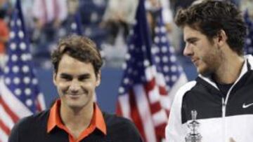 FIN DEL REINADO. Roger Federer, campeón en Flushing Meadows desde 2004 a 2008, no pudo revalidar su título en Nueva york.