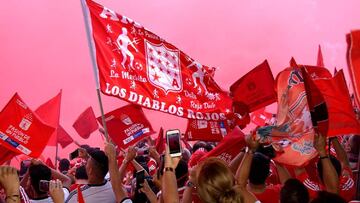 Hinchas de Am&eacute;rica de Cali