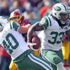 Chris Ivory y Brandon Marshall ponen a los Jets en órbita