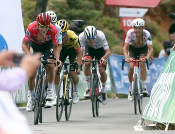 Evenepoel, Enric Mas, Primoz Roglic.