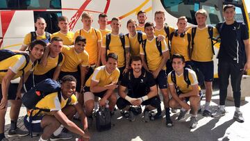 La plantilla del West Virginia de la NCAA.