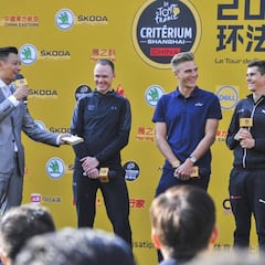 La última carrera de Contador se disputa en Shanghái