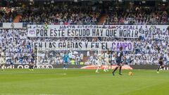 Two minute silent protest from RMCF Grada Fans