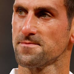Djokovic gana tras tirarle un irónico beso a un espectador