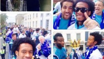 Cuadrado lleva ya dos t&iacute;tulos con el Chelsea 