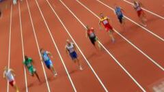 Ángel David, eliminado en las semifinales de 60 lisos