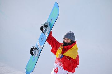 Queralt Castellet ha logrado la quinta medalla de España en la historia de los Juegos Olímpicos de Invierno tras conseguir la plata en la final de snowboard halfpipe.