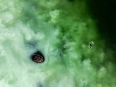 Impresionante espectáculo visual en el que los arenques del Pacífico desovan frente a la costa de la isla de Vancouver.