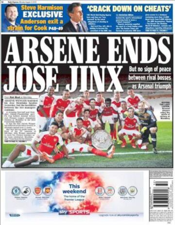 Portadas de la prensa deportiva