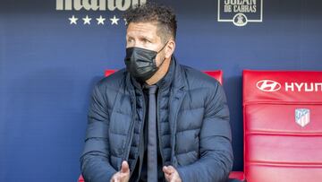 Simeone, en el Atl&eacute;tico-Rayo Vallecano