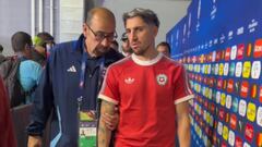 Diego Valdés se retira así del estadio y preocupa a Chile
