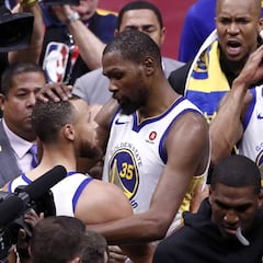 Un Kevin Durant para la historia y una final casi sentenciada: 3-0 Warriors