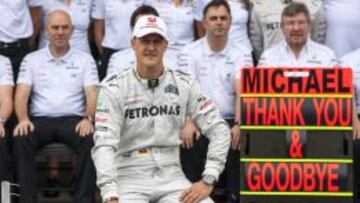 Schumacher participa activamente en campa&ntilde;as de seguridad vial.