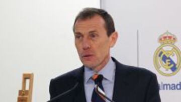Emilio Butragueño, director de relaciones institucionales del Madrid.