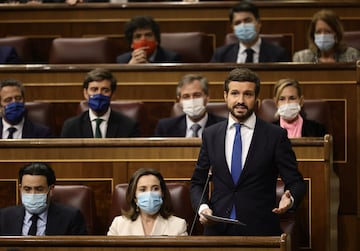 Último día de Pablo Casado como líder del Partido Popular y de la oposición en el Congreso de los Diputados.