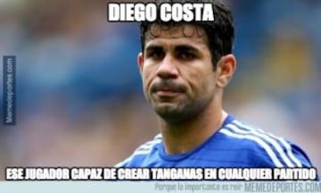 Los memes que 'destrozan' a Diego Costa