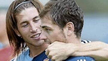 <b>INDISCUTIBLES. </b>Ramos y Casillas lo han jugado todo: 630 minutos.