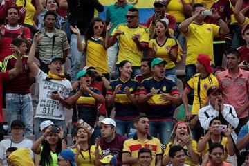 En imágenes Venezuela vs Colombia